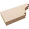 Ekena Millwork 2in. W x 8in. H x 16in. L Mediterranean Woodgrain TimberThane Rafter Tail, Primed Tan RFTUR02X08X16MEDRCPR - alternate 2